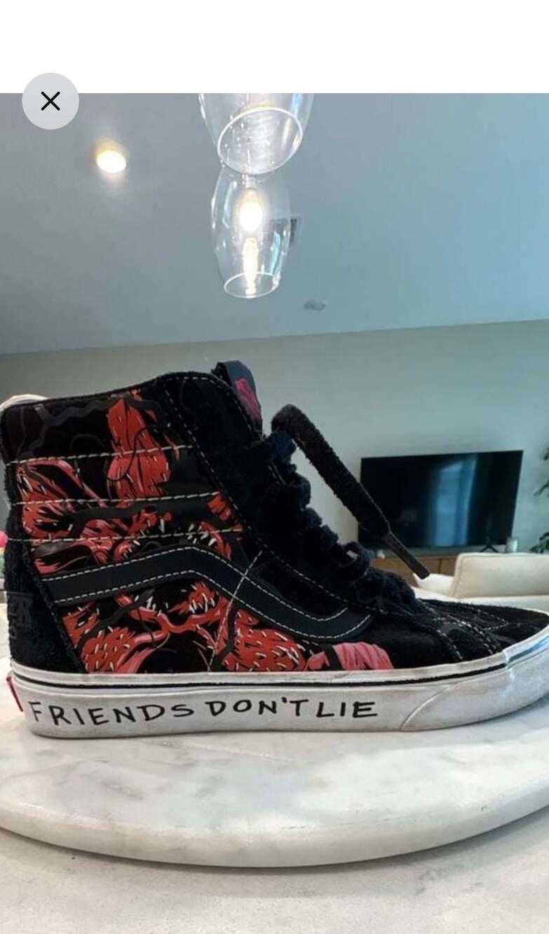 Vans x Stranger Things Sk8-Hi Reissue 'Friends Don't Lie' High Top Sneakers